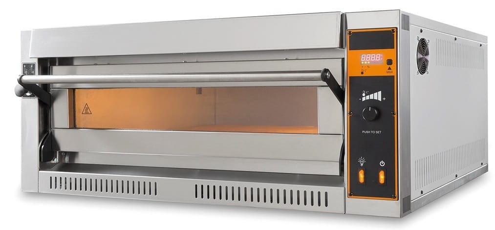 Elektryczny piec do pizzy TOP D 9 XL - widok z przodu
